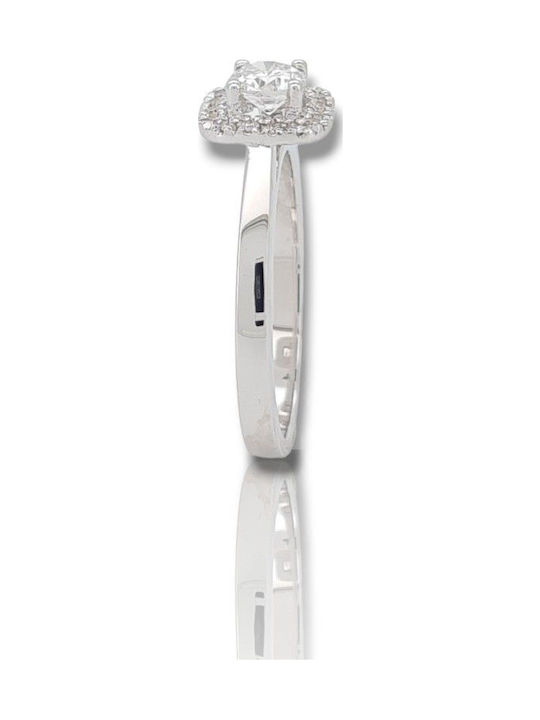 Mentzos Single Stone with Diamond