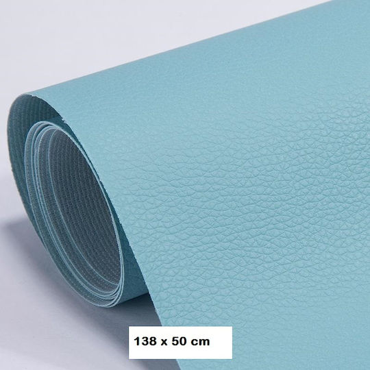 Țesătură pentru Mobilier Piele ecologică 50x138buc Light Blue