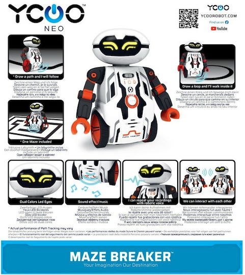 Silverlit Maze Breaker (GR,EN,RO) Electronic Robotic Game for 3++ Years (Various Designs/Assortment of Designs) 1pc