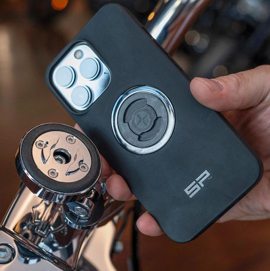 SP Connect SPC+ Stoßdämpfender Adapter für GPS- und Handyhalterung Moto Chrome