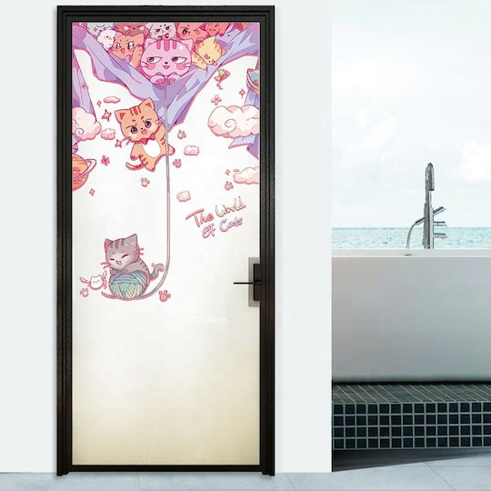 Autocolant Decorativ Pentru Ușa Copiilor 90x90cm