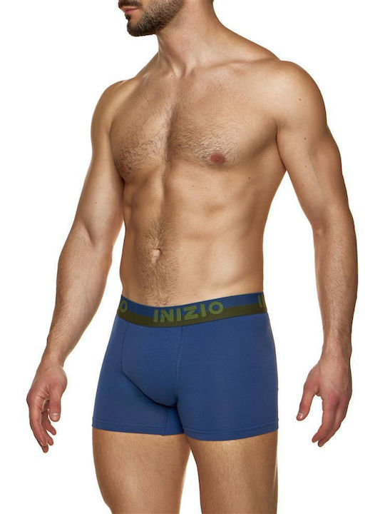 Inizio Men's Boxer Jean/blue