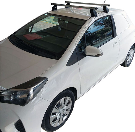 Menabo Таванни Стелки За Автомобил От Алуминий За Toyota Yaris 3D 2011+ Комплект С Крака МП.TYARIS.33