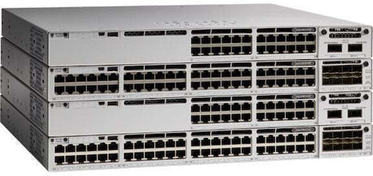 Cisco Catalyst 9300L Managed L3 PoE Switch με 48 Θύρες Gigabit (1Gbps) Ethernet και 4 SFP Θύρες