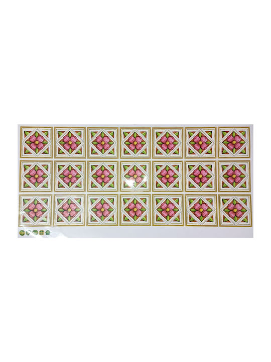 Decorative Sticker Tiles 21pcs 7.5x7.5cm