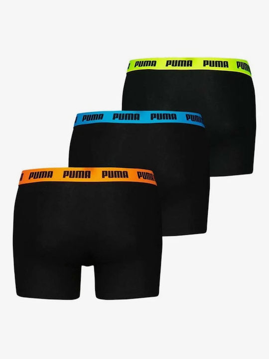 Puma Herren Boxershorts Schwarz 3Packung