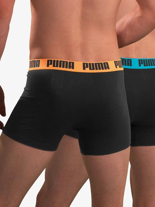 Puma Herren Boxershorts Schwarz 2Packung