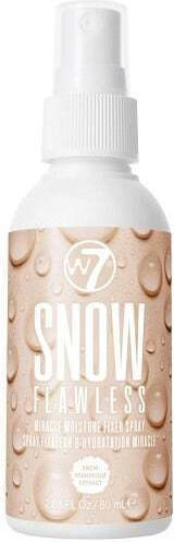 Spray Fixare Machiaj, W7, Σπρέι Snow Flawless Fixer, 60 Ml