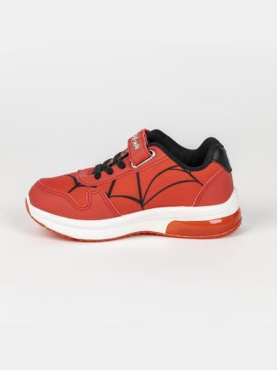 Marvel Παιδικά Sneakers mit Lichtern Rot ->