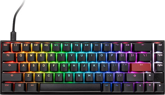 Ducky Mecha Pro SF Gaming Μηχανικό Πληκτρολόγιο Tenkeyless με Cherry MX Speed Silver διακόπτες και RGB φωτισμό (Αγγλικό US)