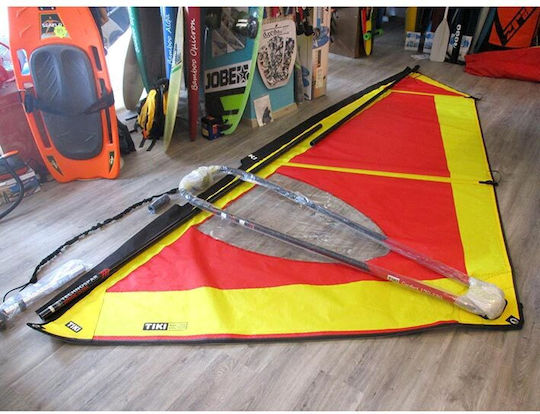Trainer 5,0 Dacron Sail - Ολοκληρωμένο Σετ Πανί Για Windsurf Με Rdm Epoxy Άλμπουρο - Τικι