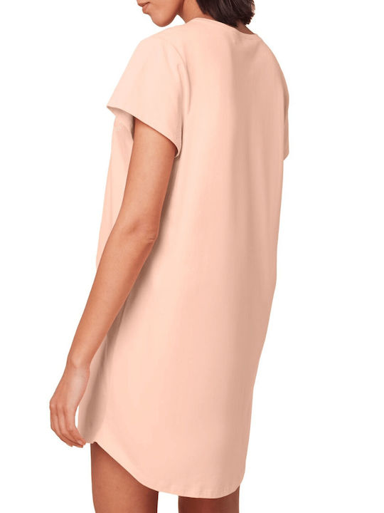Triumph Women's Summer Cotton Nightgown Peaches