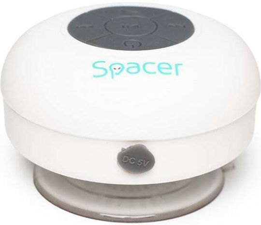 Spacer Ducky Boxă Bluetooth 3W cu Durată de Baterie până la 4 ore Alb
