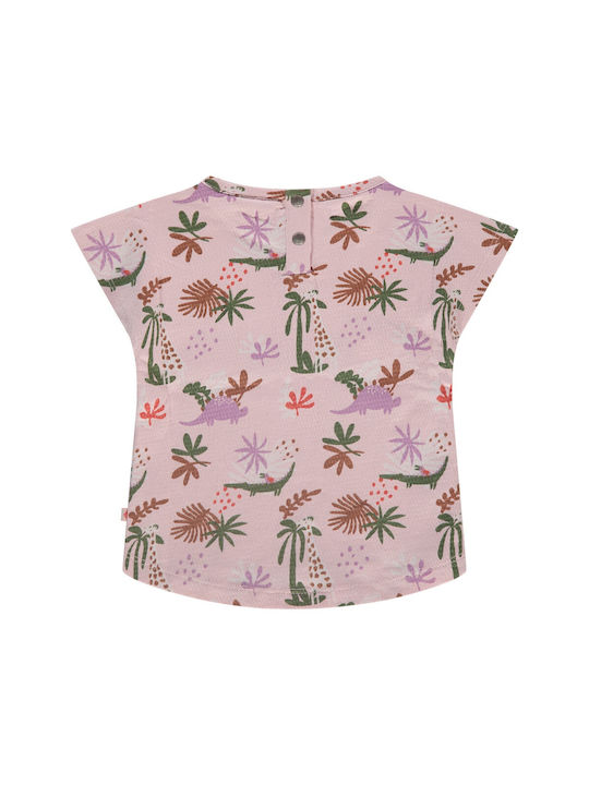 Babyface Kids Blouse Short Sleeve Pink