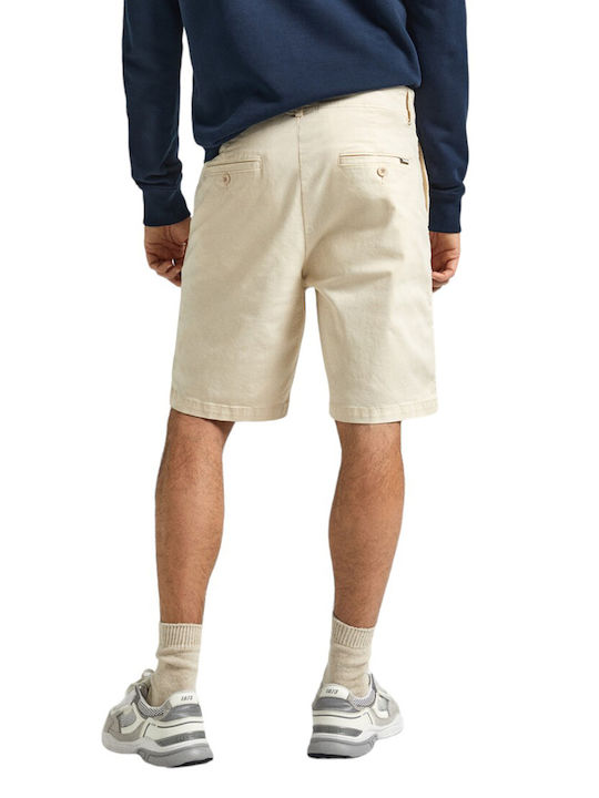 Pepe Jeans Men's Shorts Chino Ecru