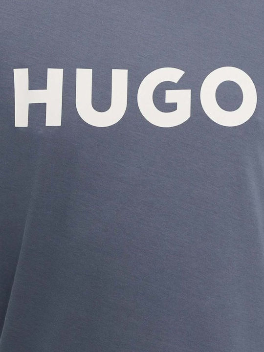 Hugo Boss Ανδρικό T-shirt Κοντομάνικο Μπλε