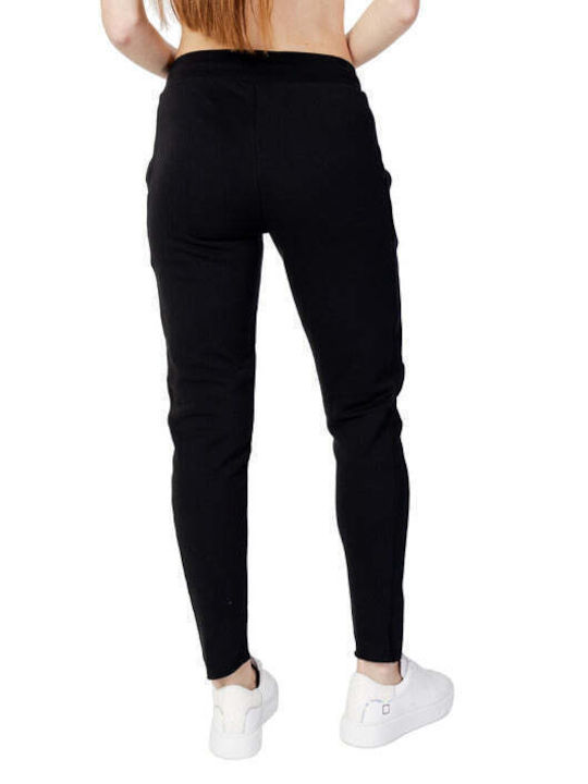 Blauer Damen-Sweatpants Schwarz