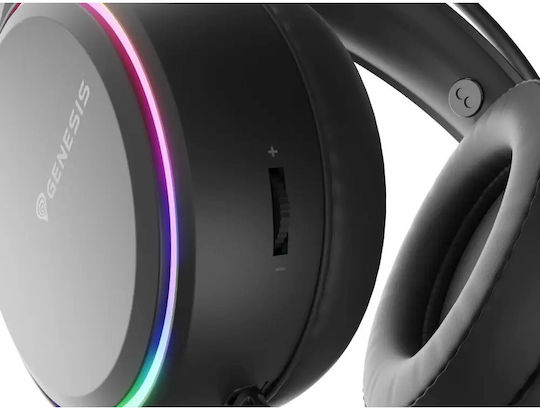 Genesis Neon 613 Über Ohr Gaming-Headset mit Verbindung 3,5mm / USB Schwarz