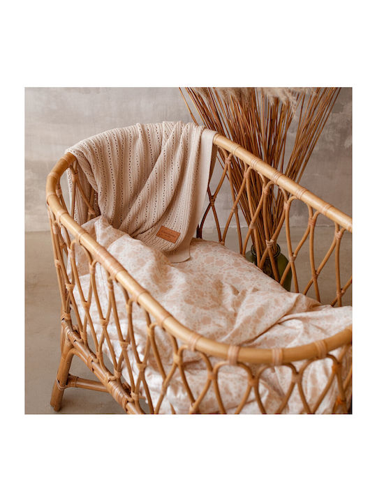 Color Stories Set Duvet Crib Cotton Beige beige 70x100cm
