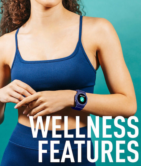 Reflex Active Series 26 42mm Smartwatch με Παλμογράφο (Μπλε)