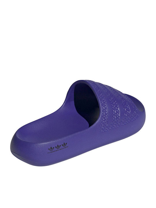 Adilette Ayoon Frauen Flip Flops in Blau Farbe