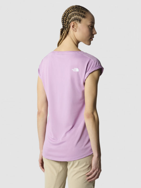 The North Face Damen Sportliche Bluse Ärmellos Lila