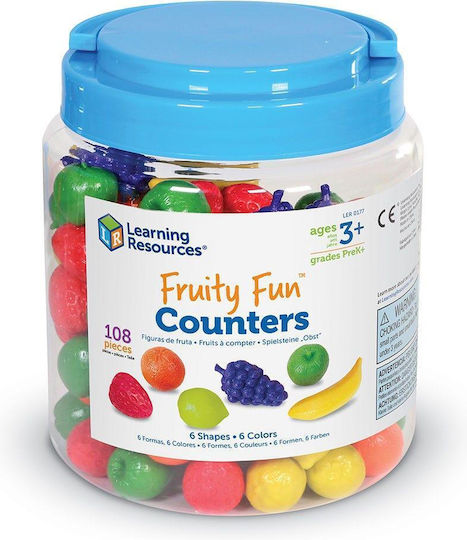 Learning Resources Grocery Toys Fruit & Vegetables for 3+ Years 108 Pieces
