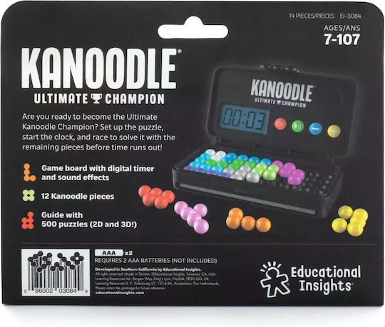 Educational Insights Educational Insights Kanoodle Ultimate Champion Timer Logic Game (7+ Years) Ei-3084