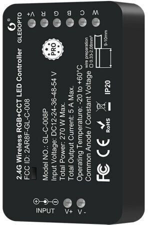 Gledopto Ασύρματο Dimmer RF