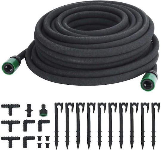 vidaXL Gartenschläuche Set 1/2" 25m