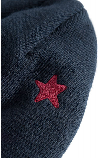 Beanie Unisex Căciulă Tricotat în culoarea Albastru marin