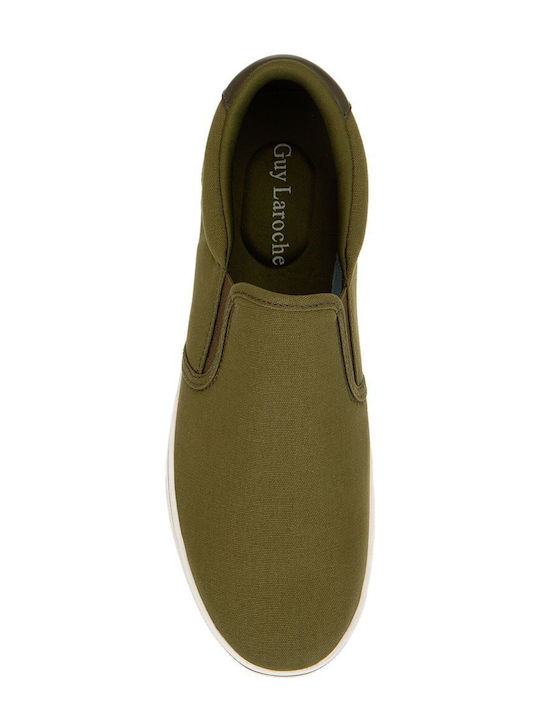 Πάνινα Ανδρικά Slip-On Πράσινα