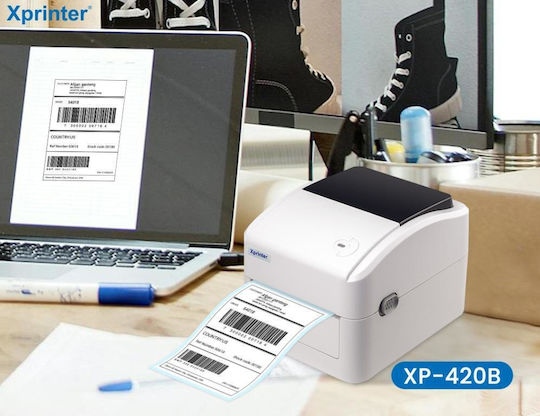 Xprinter Imprimantă de Etichete USB, Ethernet 203 dpi