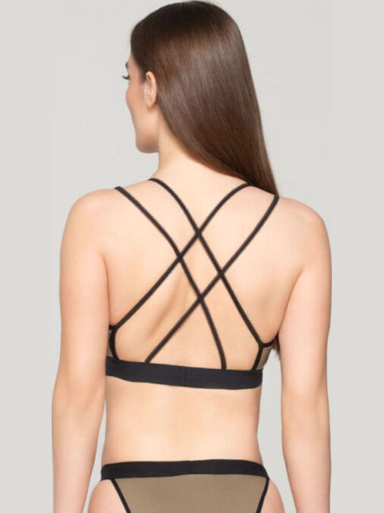 Women's Sports Bra without Padding Khaki