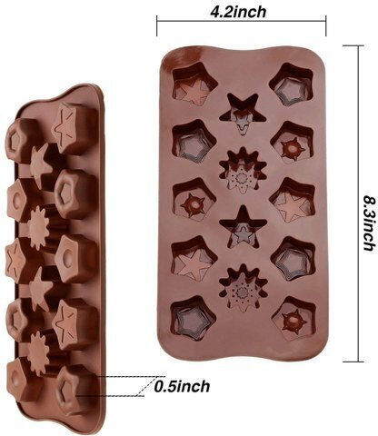Formă de Patiserie din Silicon 21x10x1buc 1buc