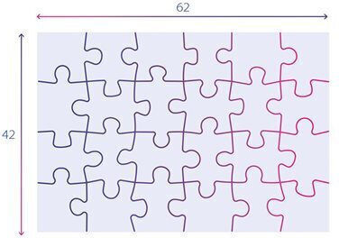 Παιδικό Puzzle Super Color 24pcs AS