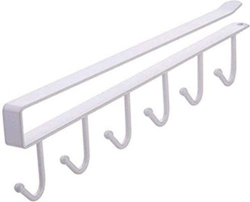 Стойка за чаши Inox 26.5x3x1.5 см Бяла