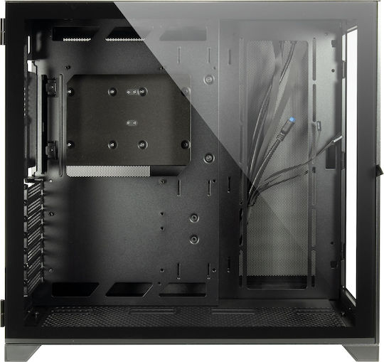 Inter-Tech C-703 Vision Midi Tower Κουτί Υπολογιστή Μαύρο