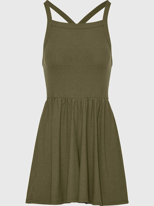Women's One-piece Shorts Khaki