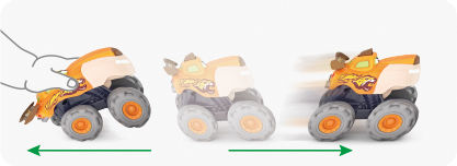 Hola Toys Αυτοκινητάκι Pull Back