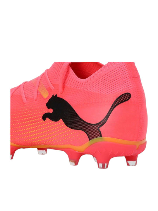 PUMA Future 7 Match Football Shoes with Cleats Orange