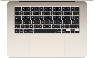 Apple MacBook Air 15" (2024) 15.3" Retina Display (M3-8-core/16GB/512GB SSD) Starlight (GR Keyboard)
