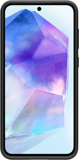 Spigen Liquid Air Back Cover Plastic / Silicone 0.3mm Black (Galaxy A55)