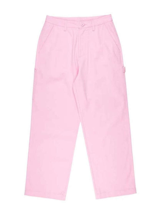 Damen Stoff Hose Rosa