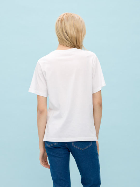 Damen T-Shirt White