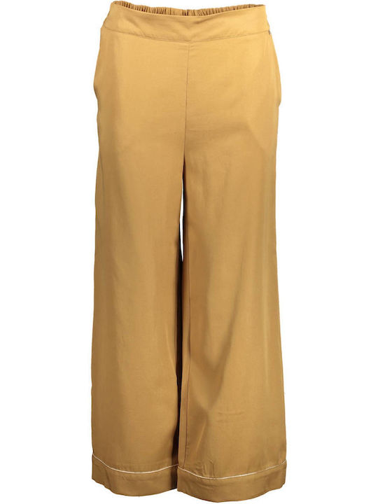 kocca Women's Fabric Trousers Brown