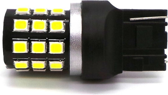 Лампи Автомобила W21W / DRL / W3x16d Canbus LED 5500К Хладно бяло 12V / 24V 1бр