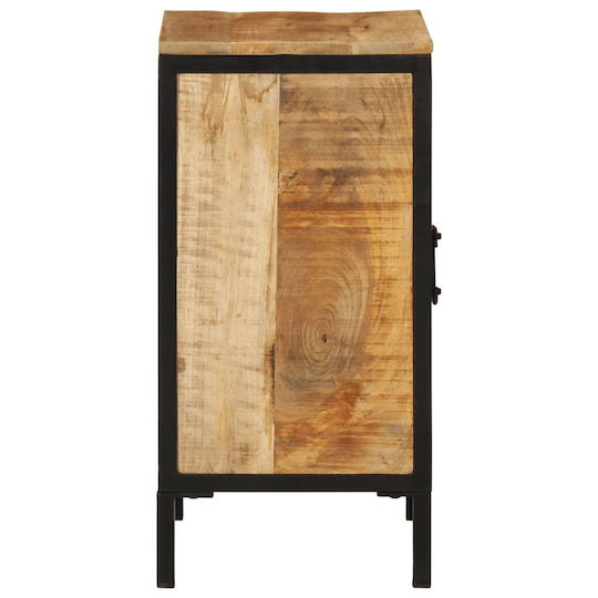 vidaXL Badezimmerschrank B40xT30xH60cm Braun