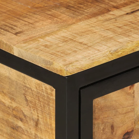 vidaXL Badezimmerschrank B40xT30xH60cm Braun