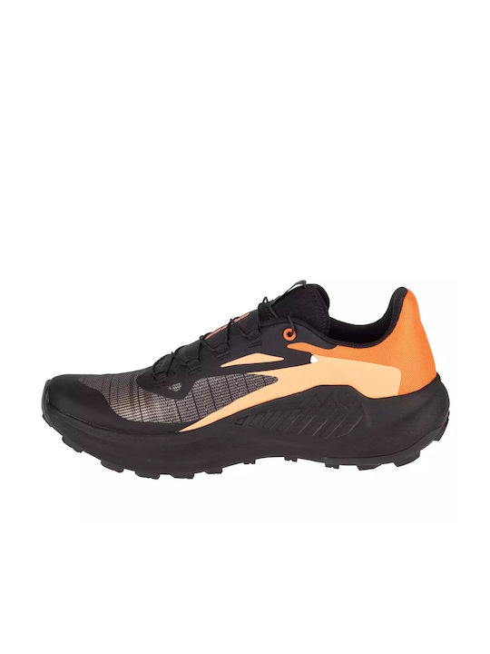 Salomon Genesis Bărbați Pantofi sport Trail Running Dragon Fire / Black / Cement